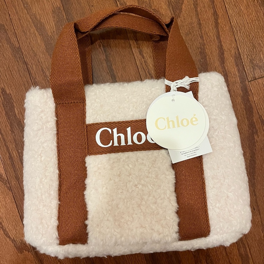 Chloe Shearling Kids bag